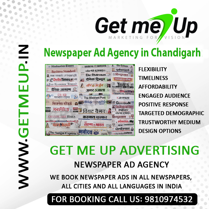 Newspaper Ad Agency in Chandigarh